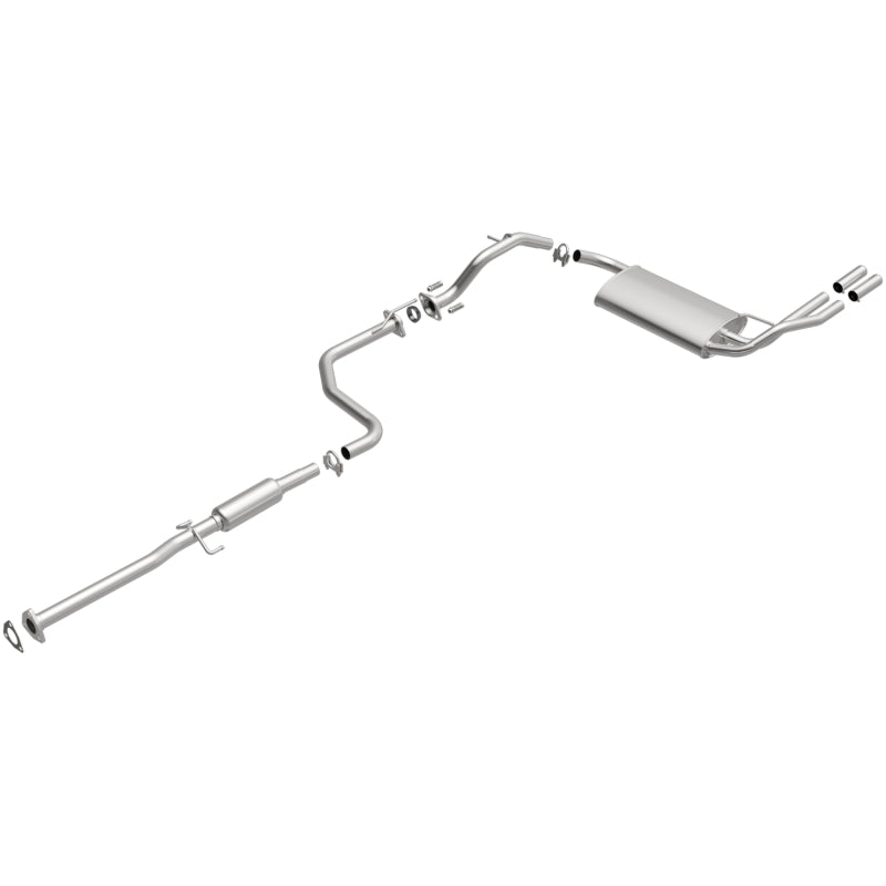 Fits 1988-1991 Honda CRX 1.6L Direct-Fit Replacement Exhaust System 106-0359 aluminized steel