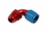 90 Degree -8 AN Male to -8 AN Female Swivel - 920508ERL