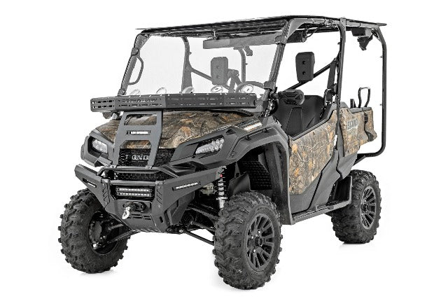 Fits Honda Pioneer 1000 Front Cargo Rack Black Series LED 6" Light 92059