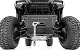 Fits Honda Pioneer 520 Winch Plate; 10" Black Slimline; 92078