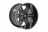 Rough Country 92 Series Wheel Machined One-Piece Black 18x9 6x135 +0mm 92180017