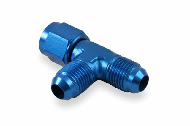 8 AN Tee - Female Swivel On Run - 926108ERL AN fitting aluminum