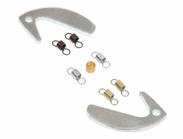 Mr. Gasket distributor mechanical advance curve kit black rubber 927G