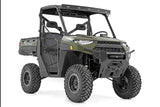 Fits Polaris Ranger XP 1000 LED Light Bumper Mount 12" Black Single DRL 93027