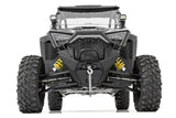 Fits Polaris RZR PRO XP LED Light Kit "A" Pillar Mount 2" Black Pair Spot 93077