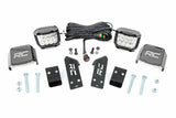 Fits Polaris RZR PRO XP LED Light A Pillar Mount 2" Chrome Pair Wide Angle 93078