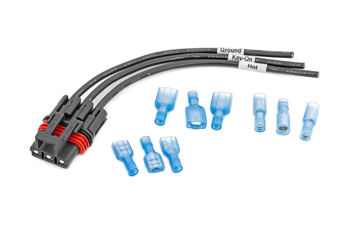 Fits Polaris Accessory Plug by Rough Country