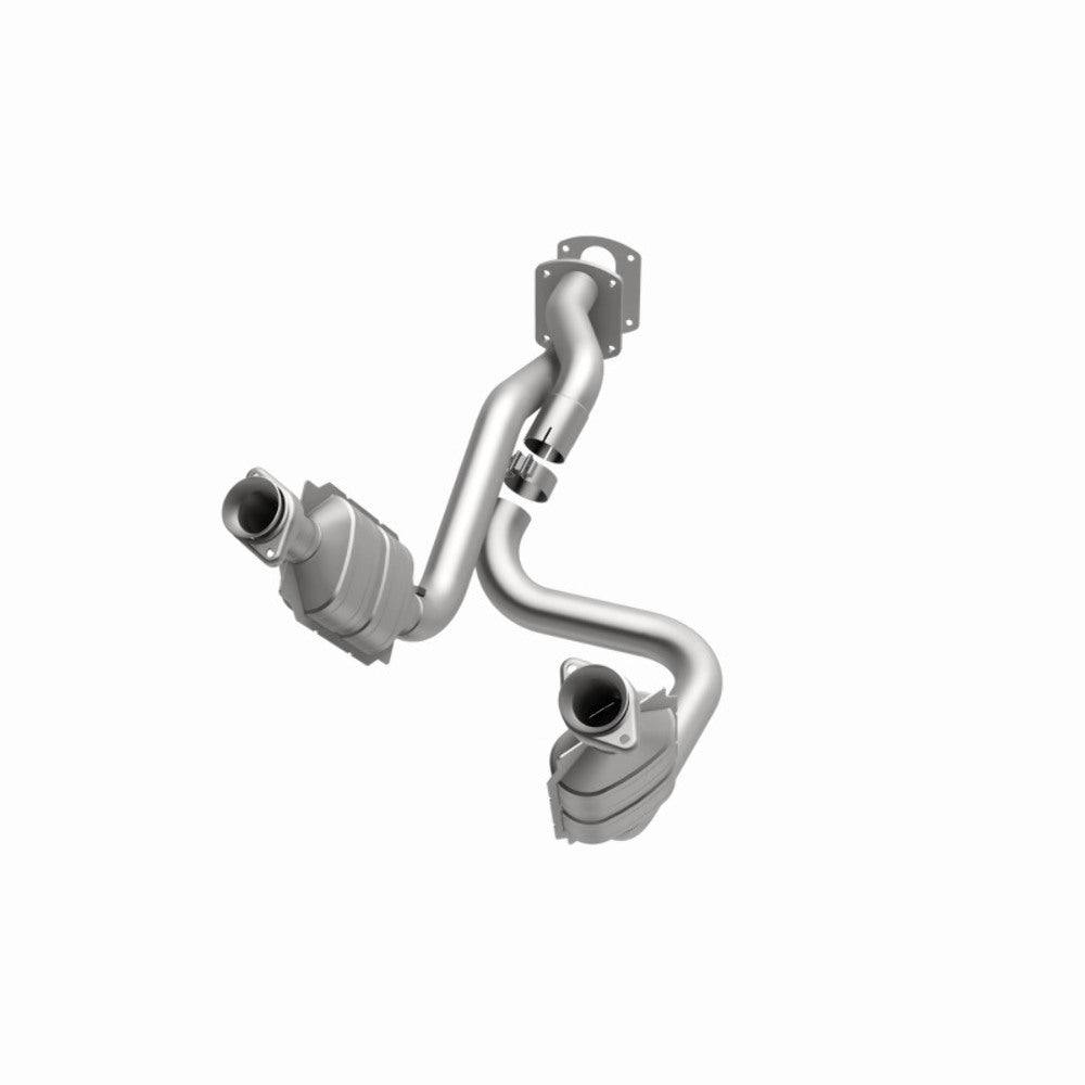 MagnaFlow direct-fit catalytic converter for 2005-2007 Ford F-250 5.4L stainless steel Federal EPA compliant OBDII 93103