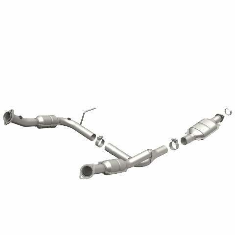 MagnaFlow direct-fit catalytic converter for 2002-2005 Ford stainless steel CARB compliant 93108