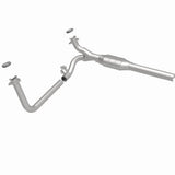 MagnaFlow direct-fit catalytic converter fits 1993 Chevrolet C1500, 1993 GMC C1500, and additional vehicles and 1993 Chevrolet C1500 stainless steel CARB compliant 93109
