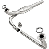 MagnaFlow direct-fit catalytic converter fits 1993 Chevrolet C1500, 1993 GMC C1500, and additional vehicles and 1993 Chevrolet C1500 stainless steel CARB compliant 93109