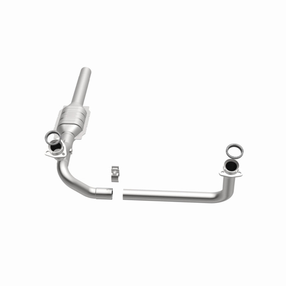 MagnaFlow direct-fit catalytic converter fits 1993 Chevrolet C1500, 1993 GMC C1500, and additional vehicles and 1993 Chevrolet C1500 stainless steel CARB compliant 93109