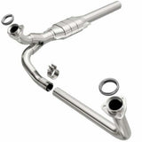MagnaFlow direct-fit catalytic converter fits 1993 Chevrolet C1500, 1993 GMC C1500, and additional vehicles and 1993 Chevrolet C1500 stainless steel CARB compliant 93109