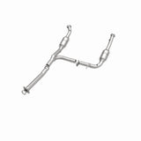 MagnaFlow direct-fit catalytic converter fits 2004-2005 Ford Explorer and Mercury Mountaineer and 05 Explorer 4.0 2/4wd 4 inch inlet/outlet stainless steel CARB compliant 93111