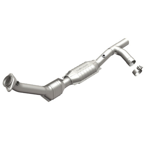 MagnaFlow direct-fit catalytic converter fits 1999-2002 Expedition 5.4L 4wd 5.4L stainless steel Federal EPA compliant OBDII 93128