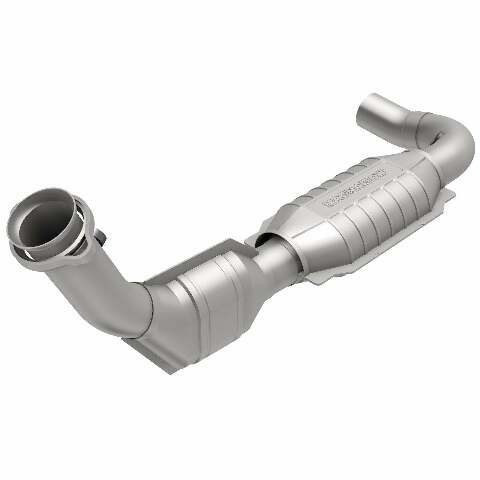 MagnaFlow direct-fit catalytic converter for 1997-1998 Ford 4.6L driver side stainless steel Federal EPA compliant OBDII 93129