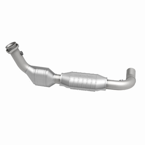 MagnaFlow direct-fit catalytic converter for 1997-1998 Ford 4.6L driver side stainless steel Federal EPA compliant OBDII 93129