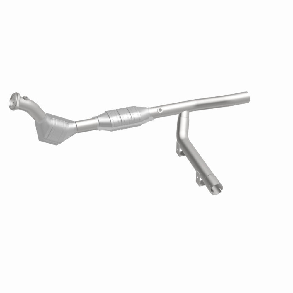 MagnaFlow direct-fit catalytic converter for 1997-1998 Ford 4.6 inch inlet/outlet stainless steel Federal EPA compliant OBDII 93130