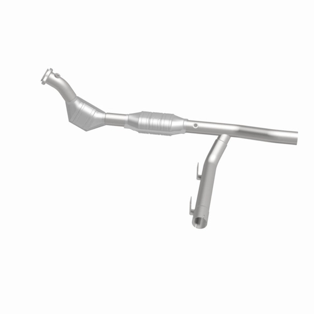 MagnaFlow direct-fit catalytic converter for 1997-1998 Ford 4.6 inch inlet/outlet stainless steel Federal EPA compliant OBDII 93130