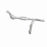 MagnaFlow direct-fit catalytic converter for 1997-1998 Ford 4.6 inch inlet/outlet stainless steel Federal EPA compliant OBDII 93130