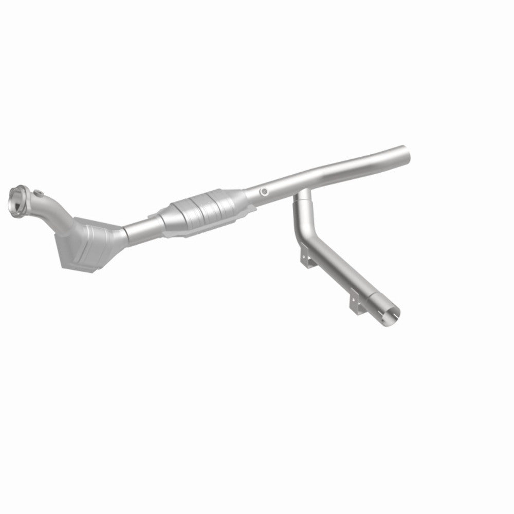 MagnaFlow direct-fit catalytic converter for 1997-1998 Ford 4.6 inch inlet/outlet stainless steel Federal EPA compliant OBDII 93130