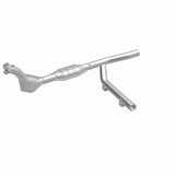 MagnaFlow direct-fit catalytic converter for 1997-1998 Ford 4.6 inch inlet/outlet stainless steel Federal EPA compliant OBDII 93130