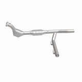 MagnaFlow direct-fit catalytic converter for 1997-1998 Ford 4.6 inch inlet/outlet stainless steel Federal EPA compliant OBDII 93130