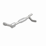 MagnaFlow direct-fit catalytic converter for 2001-2003 Ford 4.2L passenger side stainless steel Federal EPA compliant OBDII 93151