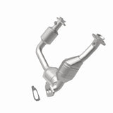 MagnaFlow direct-fit catalytic converter fits 2001-2003 Ford Ranger and Mazda B3000, this and 2003-2004 Ranger 3.0L stainless steel Federal EPA compliant OBDII 93168