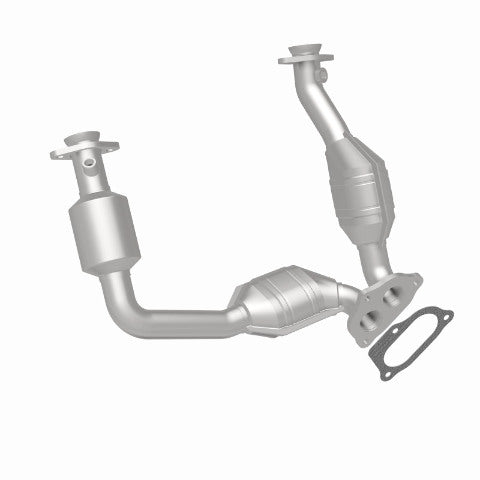 MagnaFlow direct-fit catalytic converter fits 2001-2003 Ford Ranger and Mazda B3000, this and 2003-2004 Ranger 3.0L stainless steel Federal EPA compliant OBDII 93168
