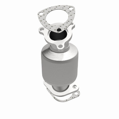 MagnaFlow direct-fit catalytic converter fits 2000-2005 Mitsubishi Eclipse, 2001-2005 Dodge Stratus, and more, this and 01 Eclipse 3.0L frt 3.0L stainless steel Federal EPA complia
