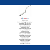MagnaFlow direct-fit catalytic converter for 2004-2006 Chrysler 3.3L stainless steel Federal EPA compliant OBDII 93202