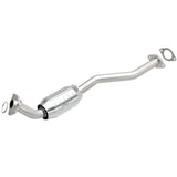 MagnaFlow direct-fit catalytic converter for 2000-2004 Nissan Frontier 3.3L driver side stainless steel CARB compliant 93225