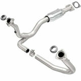 MagnaFlow direct-fit catalytic converter fits 2000 Chevrolet S10 and 2000 GMC Sonoma and 2000 GM S10 4.3L 4WD 4.3L stainless steel CARB compliant 93227