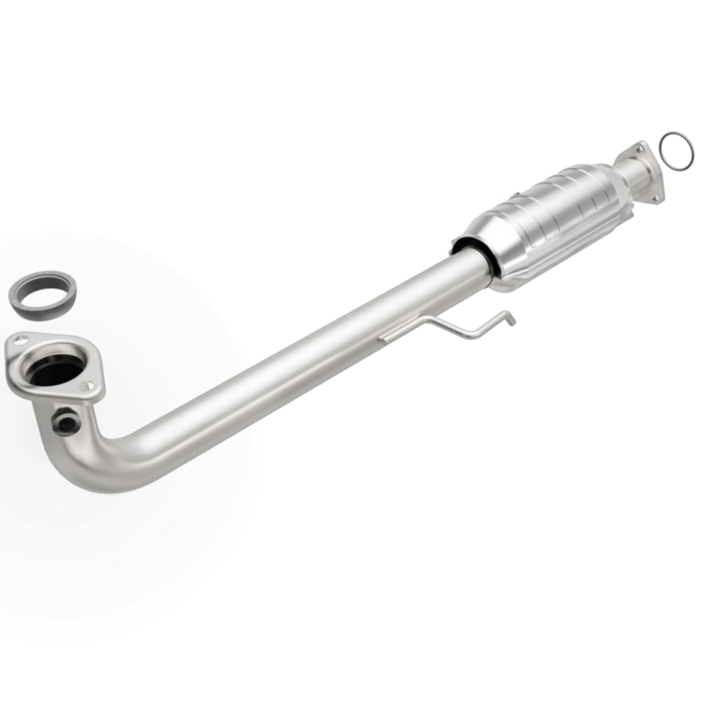 MagnaFlow direct-fit catalytic converter for 2001-2005 Honda Civic stainless steel Federal EPA compliant OBDII 93228