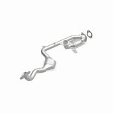 MagnaFlow direct-fit catalytic converter fits 1995-2002 Lincoln Continental 4.6L and 1995-1997 Continental 4.6 front 4.6 inch inlet/outlet stainless steel Federal EPA compliant OBD