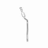 MagnaFlow direct-fit catalytic converter fits 1996-2000 Dodge Caravan, Plymouth Voyager, and more, this and 1996-2000 Caravan-Voyager 2.4L stainless steel Federal EPA compliant OBD