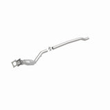 MagnaFlow direct-fit catalytic converter fits 1996-2000 Dodge Caravan, Plymouth Voyager, and more, this and 1996-2000 Caravan-Voyager 2.4L stainless steel Federal EPA compliant OBD