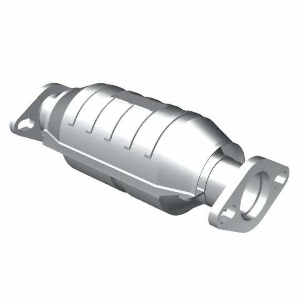 MagnaFlow direct-fit catalytic converter fits 1995-1998 240SX 2.4L front 2.4L stainless steel Federal EPA compliant OBDII 93297