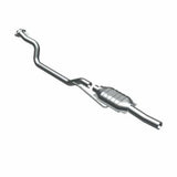 MagnaFlow direct-fit catalytic converter for 1984-1986 Ford stainless steel Federal EPA compliant OBDII 93301