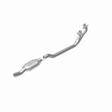 MagnaFlow direct-fit catalytic converter for 1987-1992 Ford stainless steel Federal EPA compliant OBDII 93302