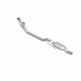 MagnaFlow direct-fit catalytic converter for 1987-1992 Ford stainless steel Federal EPA compliant OBDII 93302
