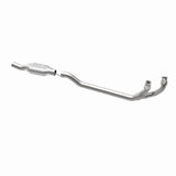 MagnaFlow direct-fit catalytic converter for 1987-1992 Ford stainless steel Federal EPA compliant OBDII 93302