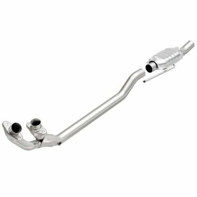 MagnaFlow direct-fit catalytic converter for 1987-1992 Ford stainless steel Federal EPA compliant OBDII 93302