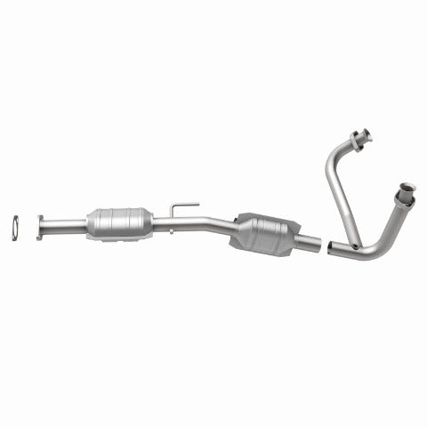 MagnaFlow direct-fit catalytic converter for 1986-1997 Ford stainless steel Federal EPA compliant OBDII 93304
