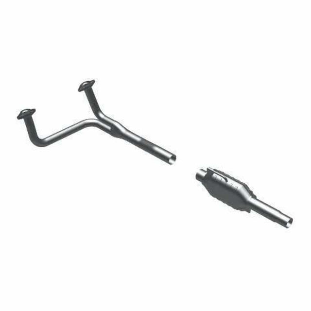 MagnaFlow direct-fit catalytic converter for 1984-1985 Ford stainless steel Federal EPA compliant OBDII 93305