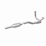 MagnaFlow direct-fit catalytic converter for 1984-1987 Ford stainless steel Federal EPA compliant OBDII 93306