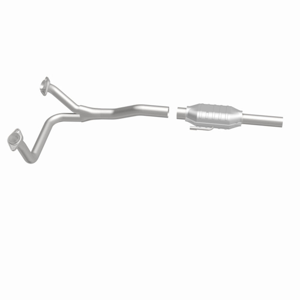 MagnaFlow direct-fit catalytic converter for 1984-1987 Ford stainless steel Federal EPA compliant OBDII 93306