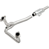 MagnaFlow direct-fit catalytic converter for 1985-1995 Ford stainless steel Federal EPA compliant OBDII 93307