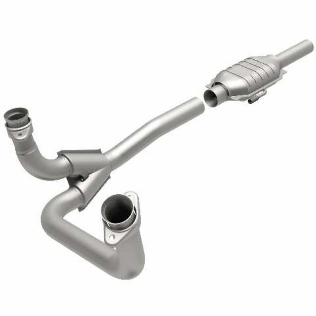 MagnaFlow direct-fit catalytic converter for 1988-1996 Ford 5.8L stainless steel Federal EPA compliant OBDII 93312